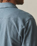 Men's Premium Slub Button Up Long Sleeve - Stormy Weather